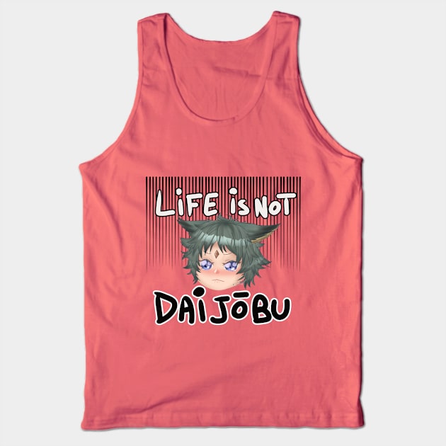 Life is not Daijobu Seox (Granblue Fantasy) Tank Top by Lilynee-